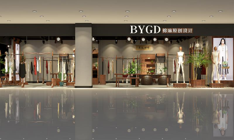 商场店效果图展示